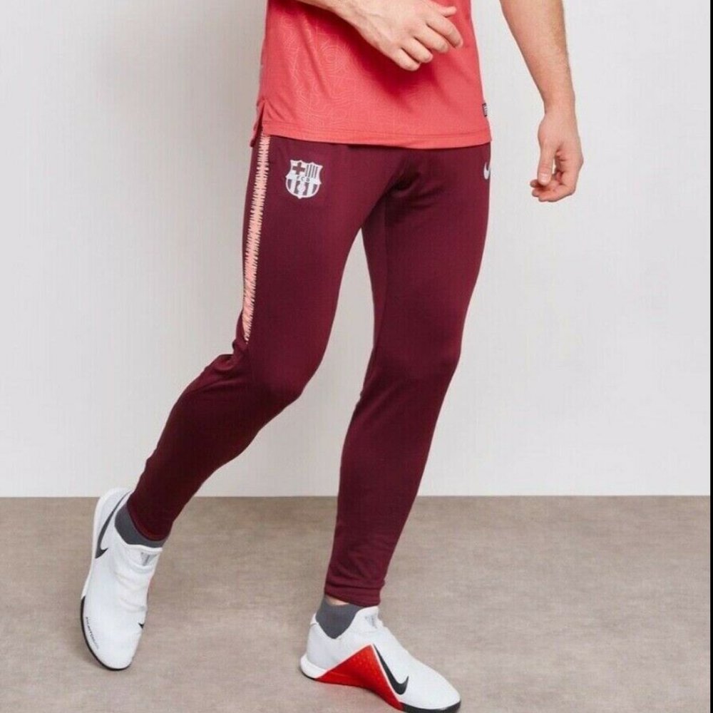 RARE Nike FC Barcelona 2019 Dry Squad Soccer Pants